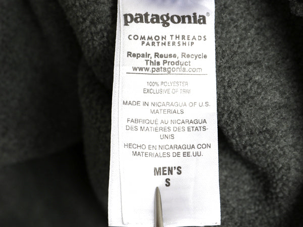 パタゴニア ライトウェイト シンチラ スナップT メンズ S 古着 15年製 アウトドア フリース プルオーバー ジャケット ブルゾン ハイネック