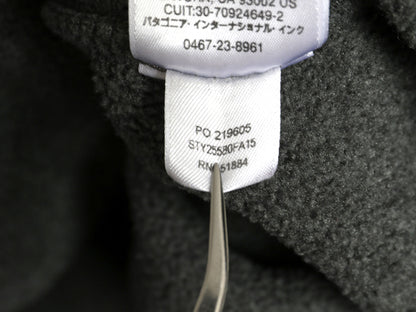 パタゴニア ライトウェイト シンチラ スナップT メンズ S 古着 15年製 アウトドア フリース プルオーバー ジャケット ブルゾン ハイネック