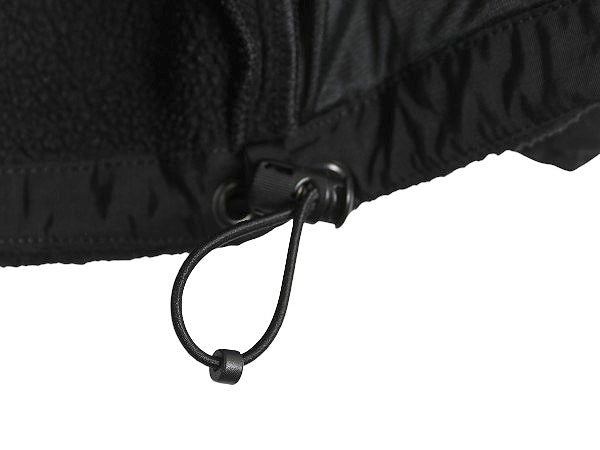 米軍実物 ECWCS GEN2 フルジップ フリース ジャケット メンズ M / ミリタリー アーミー ブルゾン 軍物 黒  無地 ポーラテック ハイネック