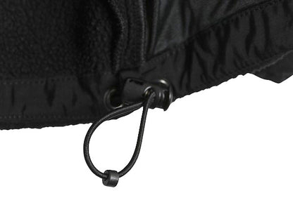 米軍実物 ECWCS GEN2 フルジップ フリース ジャケット メンズ M / ミリタリー アーミー ブルゾン 軍物 黒  無地 ポーラテック ハイネック