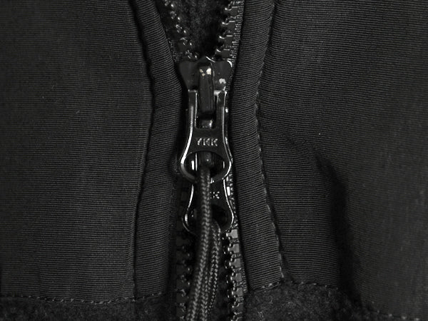 米軍実物 ECWCS GEN2 フルジップ フリース ジャケット メンズ M / ミリタリー アーミー ブルゾン 軍物 黒  無地 ポーラテック ハイネック