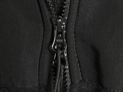 米軍実物 ECWCS GEN2 フルジップ フリース ジャケット メンズ M / ミリタリー アーミー ブルゾン 軍物 黒  無地 ポーラテック ハイネック