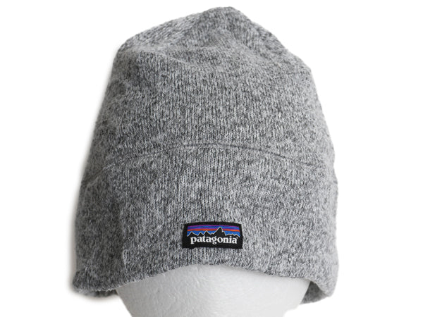 US企画 パタゴニア ベターセーター ビーニー キャップ メンズ レディース 古着 アウトドア フリース ワッチ ニット帽 大きいサイズ 防寒 灰