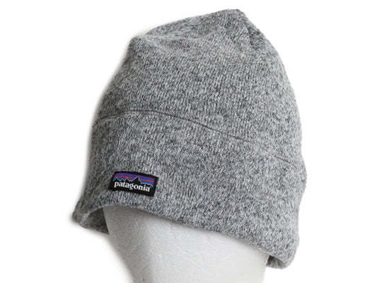 US企画 パタゴニア ベターセーター ビーニー キャップ メンズ レディース 古着 アウトドア フリース ワッチ ニット帽 大きいサイズ 防寒 灰