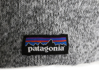 US企画 パタゴニア ベターセーター ビーニー キャップ メンズ レディース 古着 アウトドア フリース ワッチ ニット帽 大きいサイズ 防寒 灰