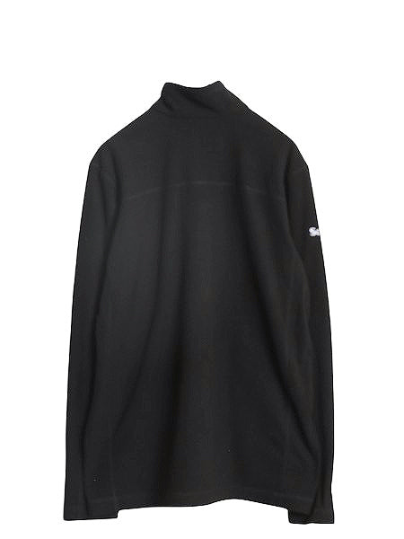 パタゴニア マイクロD ハーフジップ フリース プルオーバー メンズ L / 19年製 アウトドア ロンT 長袖 Tシャツ ハイネック ブラック 企業物