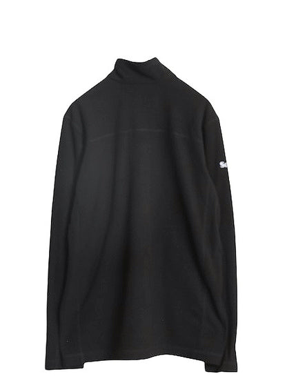 パタゴニア マイクロD ハーフジップ フリース プルオーバー メンズ L / 19年製 アウトドア ロンT 長袖 Tシャツ ハイネック ブラック 企業物