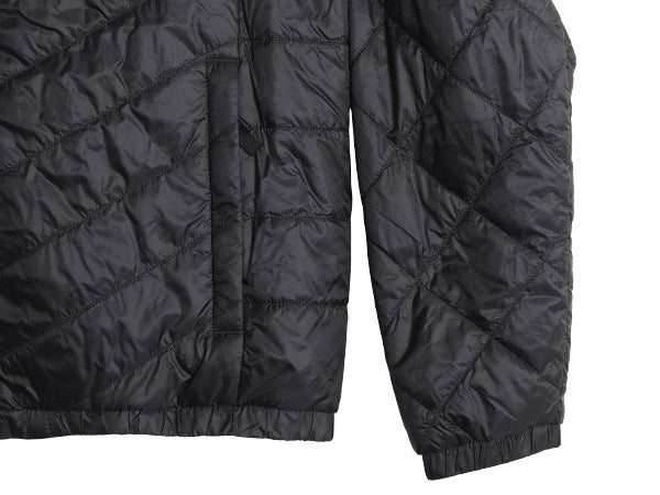 パタゴニア 中綿 キルティング ジャケット レディース L 20年製 アウトドア ナイロン ブルゾン ジャンパー フルジップ ハイネック ブラック