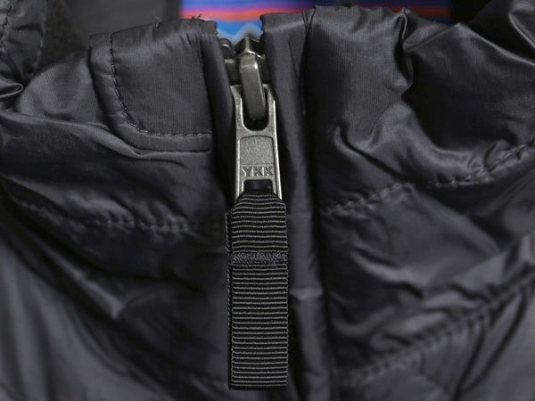 パタゴニア 中綿 キルティング ジャケット レディース L 20年製 アウトドア ナイロン ブルゾン ジャンパー フルジップ ハイネック ブラック