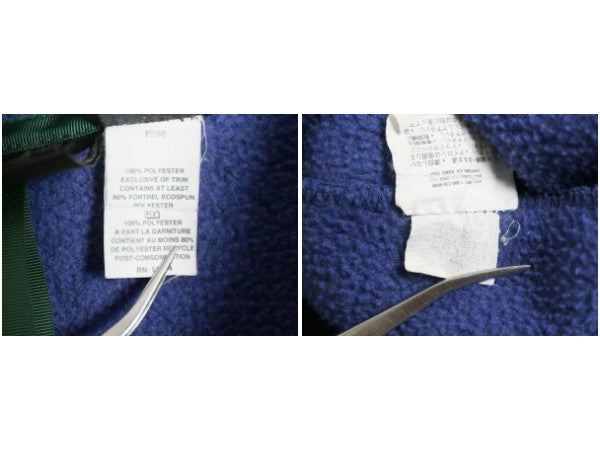 90s USA製 ★ パタゴニア シンチラ スナップT メンズ XL 96年製 オールド アウトドア フリース ジャケット ハイネック ブルー 大きいサイズ