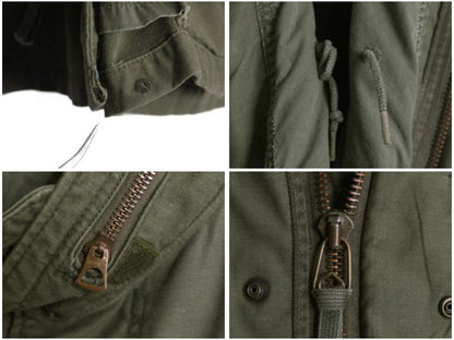 70s ALPHA 社製 米軍実物 US ARMY M-65 フィールド ジャケット SMALL SHORT / 79年製 ヴィンテージ ミリタリー 3rd 軍物 ブラス ジャンパー
