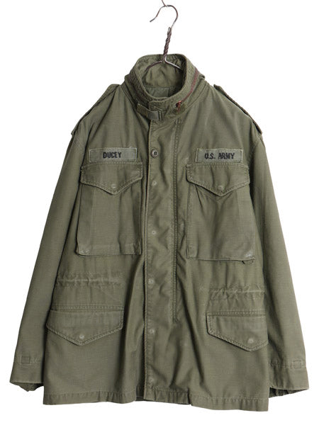 70s ALPHA 社製 米軍実物 US ARMY M-65 フィールド ジャケット SMALL SHORT / 79年製 ヴィンテージ ミリタリー 3rd 軍物 ブラス ジャンパー