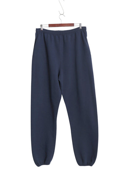90s ラッセル 無地 スウェット パンツ メンズ レディース XXL オールド / 裏起毛 トレーナー イージーパンツ ポケット付き 大きいサイズ 紺