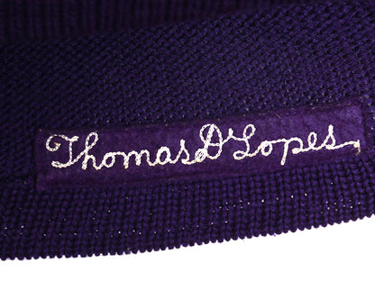 40s 50s ★ レタード ニット カーディガン メンズ M 古着 ヴィンテージ ウール アワード セーター カレッジ サガラ ワッペン付き パープル