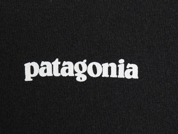 パタゴニア 両面 プリント 長袖Tシャツ メンズ XXL / 21年製 アウトドア ロンT ロングスリーブ バックプリント 大きいサイズ カットソー 黒