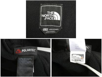 ノースフェイス デナリ ジャケット メンズ XL / アウトドア フリース ナイロン ブルゾン ハイネック フルジップ アウター 大きいサイズ 黒