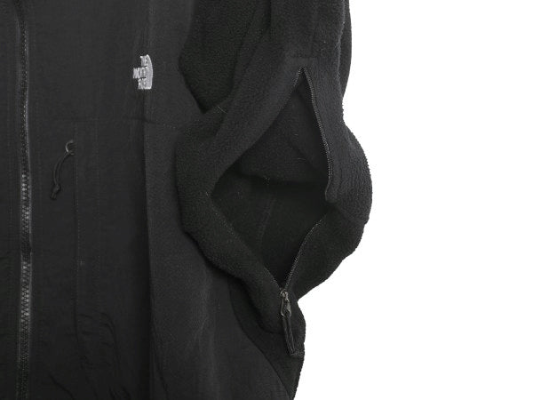 ノースフェイス デナリ ジャケット メンズ XL / アウトドア フリース ナイロン ブルゾン ハイネック フルジップ アウター 大きいサイズ 黒