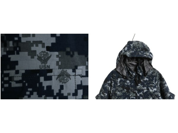 ほぼ デッドストック 米軍実物 USN ネイビー デジタルカモ TYPE1 迷彩