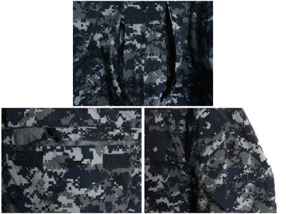 ほぼ デッドストック 米軍実物 USN ネイビー デジタルカモ TYPE1 迷彩 ゴアテックス ジャケット MEDIUM REGULAR ミリタリー 軍物 NAVY NWU 