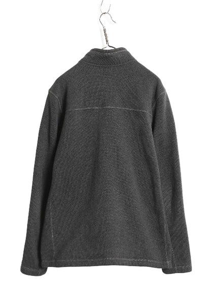 US企画 ノースフェイス ゴードン ライオンズ ハーフジップ フリース ジャケット メンズ XL プルオーバー セーター ブルゾン ハイネック 灰