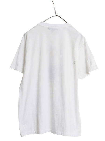 90s USA製 ポロベア ポロスポーツ ラルフローレン プリント 半袖 Tシャツ レディース メンズ L オールド キャラクター シングルステッチ 白