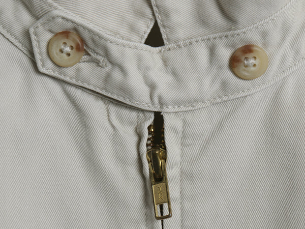 90s ポロ ラルフローレン スイングトップ ジャケット メンズ XL 古着 オールド コットン ブルゾン フルジップ  ワンポイント 大きいサイズ