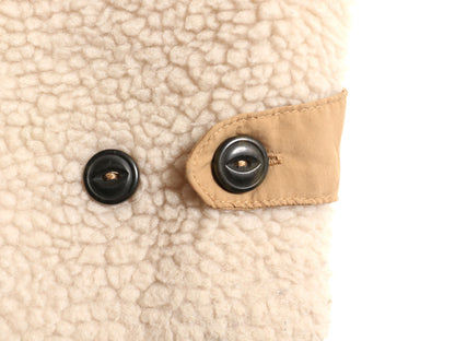 パタゴニア ディバイデッド スカイ ジャケット レディース L / 19年製 パイル フリース ボア アウトドア フルジップ ブルゾン ナチュラル