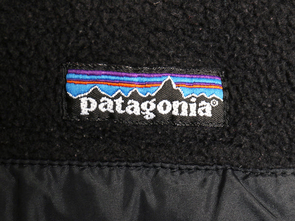 90s ★ パタゴニア シンチラ スナップT メンズ レディース S 古着 94年製 オールド アウトドア フリース ジャケット プルオーバー ブラック