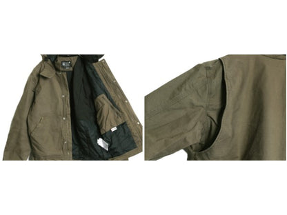 US企画 カーハート 中綿 ジャケット メンズ S / フルスイング 脱着 フード ナイロン キルティング ライナー ジャンパー ストレッチ ワーク