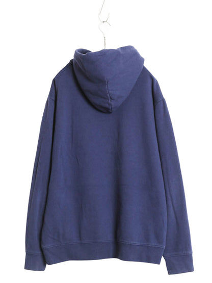 ポロベア ポロ ラルフローレン プリント スウェット フード パーカー メンズ XL / 古着 トレーナー 前V 裏起毛 キャラクター プルオーバー