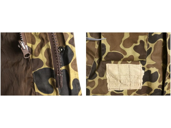 80s USA製 ウールリッチ ゴアテックス ジャケット メンズ L 古着 ヴィンテージ アウトドア ダックハンター カモ  迷彩 ハンティング マンパ