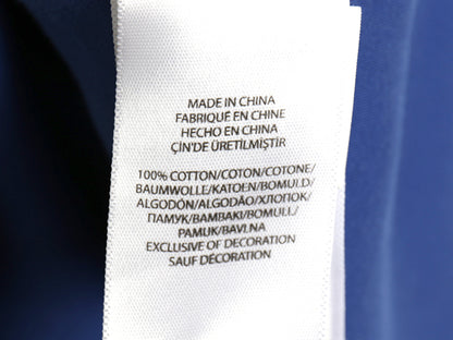ポロ ラルフローレン 半袖 ポロシャツ メンズ XL 半袖シャツ スムース コットン ストレッチ カットソー ボックス きれいめ 大きいサイズ 青