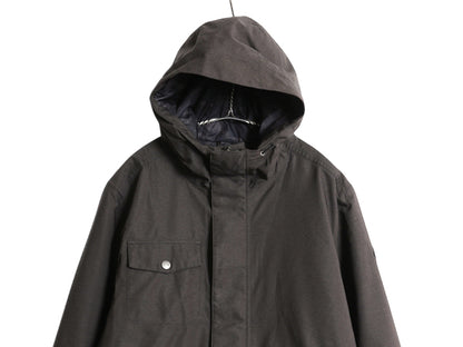 ノースフェイス DryVent 中綿 ナイロン マウンテンパーカー ジャケット メンズ M / アウトドア マンパ フルジップ ジャンパー ハイネック