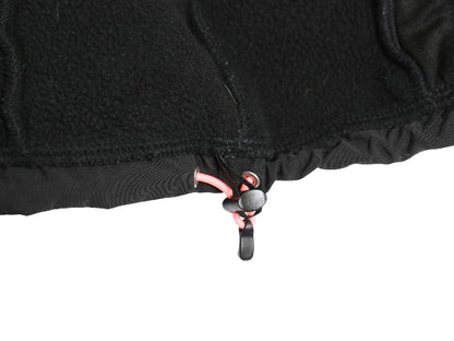 ノースフェイス デナリ ジャケット レディース S 古着 アウトドア フリース ナイロン ジャンパー フルジップ ブルゾン ハイネック ブラック