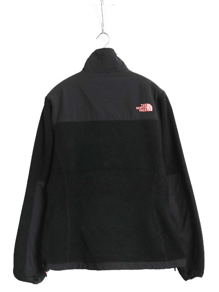 ノースフェイス デナリ ジャケット レディース S 古着 アウトドア フリース ナイロン ジャンパー フルジップ ブルゾン ハイネック ブラック