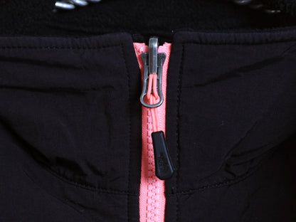 ノースフェイス デナリ ジャケット レディース S 古着 アウトドア フリース ナイロン ジャンパー フルジップ ブルゾン ハイネック ブラック