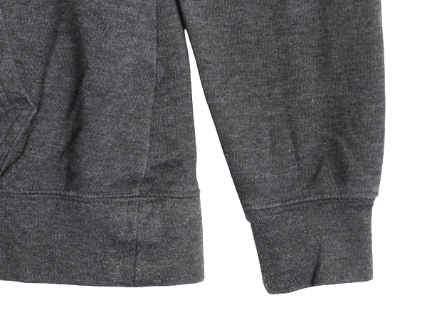 ノースフェイス プリント スウェット フード パーカー レディース М トレーナー プルオーバー 裏起毛 アウトドア 星条旗 トップス グレー