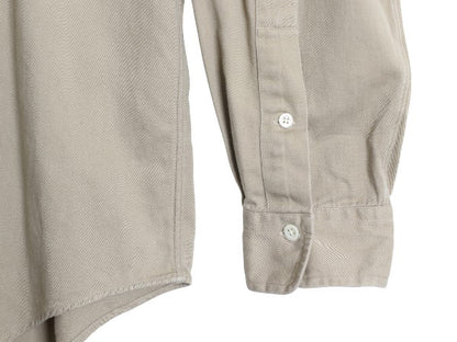 90s ラルフローレン 長袖 ボタンダウン シャツ メンズ L 古着 オールド ポロ 長袖シャツ ワンポイント コットン チノ シンプル ワイシャツ