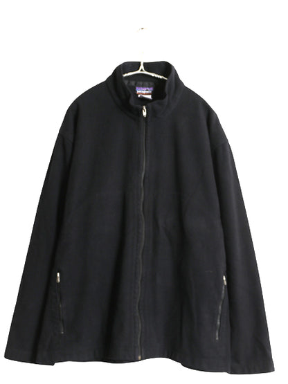 パタゴニア マイクロ シンチラ フリース ジャケット メンズ XL 07年製 アウトドア ブルゾン ハイネック フルジップ 大きいサイズ ブラック