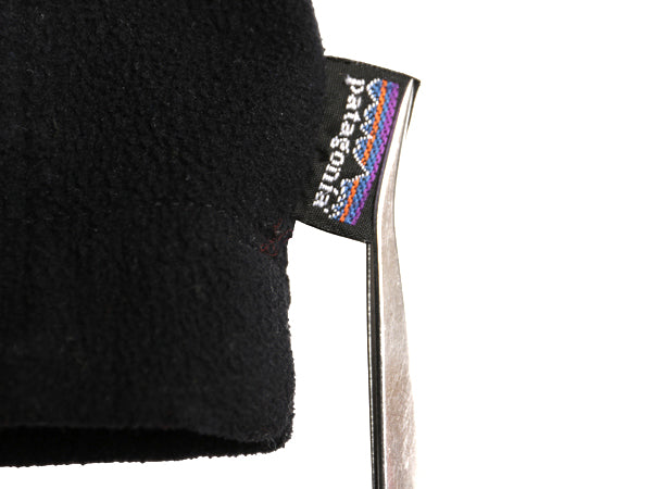 パタゴニア マイクロ シンチラ フリース ジャケット メンズ XL 07年製 アウトドア ブルゾン ハイネック フルジップ 大きいサイズ ブラック