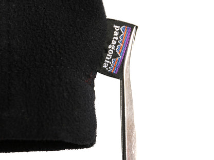 パタゴニア マイクロ シンチラ フリース ジャケット メンズ XL 07年製 アウトドア ブルゾン ハイネック フルジップ 大きいサイズ ブラック