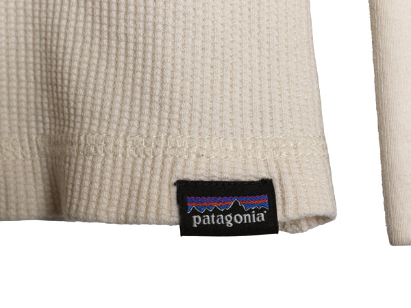 パタゴニア ヘンリーネック サーマル 長袖 Tシャツ レディース M / 16年製 ロンT ロングスリーブ ストレッチ カットソー ワッフル インナー