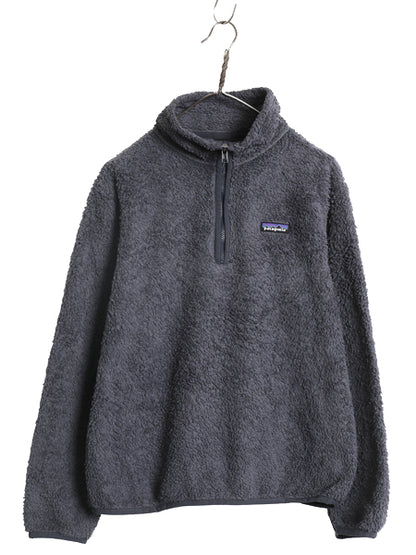 US企画 パタゴニア ロスガトス ハーフジップ レディース М / 21年製 ハイ パイル フリース ジャケット プルオーバー ブルゾン ハイネック