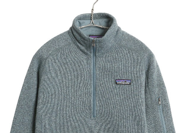 パタゴニア ベターセーター ハーフジップ レディース M / 18年製 アウトドア 裏起毛 セーター フリース プルオーバー ジャケット ブルゾン