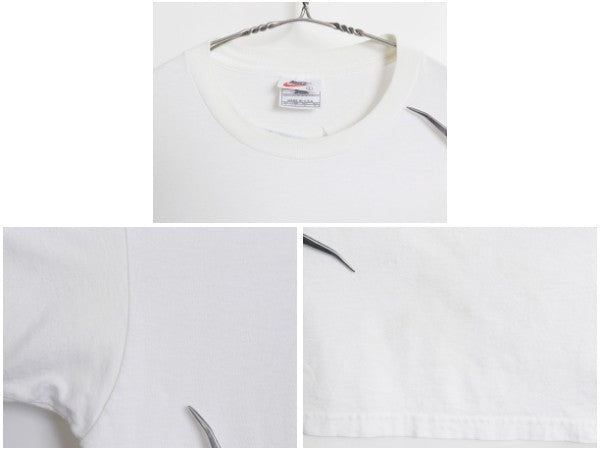 90s USA製 ナイキ ロゴ プリント Tシャツ メンズ L / オールド オリンピック アメリカ代表 スウッシュ カットソー ヘビーウェイト コットン