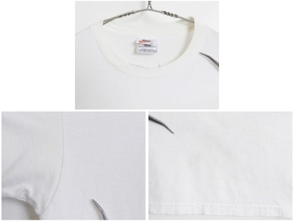 90s USA製 ナイキ ロゴ プリント Tシャツ メンズ L / オールド オリンピック アメリカ代表 スウッシュ カットソー ヘビーウェイト コットン