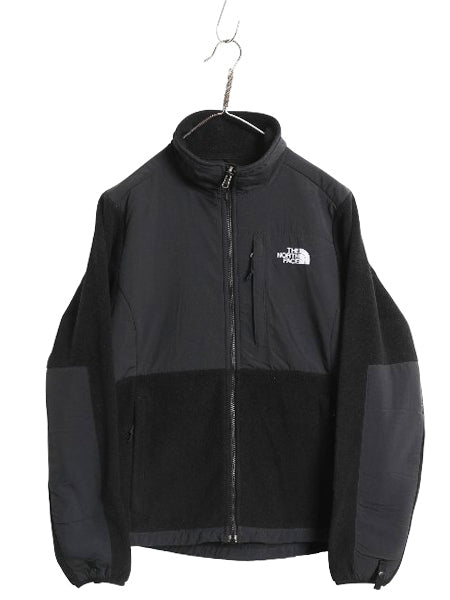 ノースフェイス デナリ ジャケット レディース M 古着 アウトドア フリース ナイロン ブルゾン ジャンパー フルジップ ハイネック ブラック
