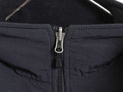 ノースフェイス デナリ ジャケット レディース M 古着 アウトドア フリース ナイロン ブルゾン ジャンパー フルジップ ハイネック ブラック