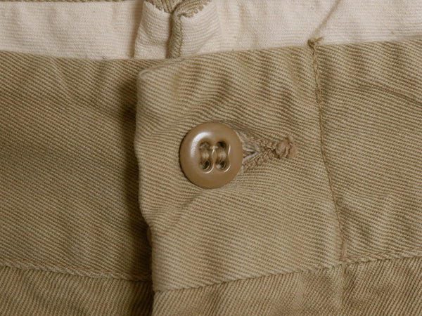 60s ★ 米軍実物 US ARMY コットン チノ パンツ 実寸 28 30 程/ 63年製 ヴィンテージ ミリタリー チノパン ノータック ストレート カーキ