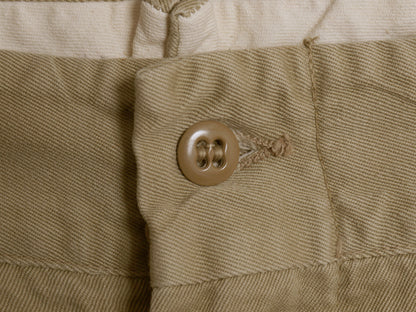 60s ★ 米軍実物 US ARMY コットン チノ パンツ 実寸 28 30 程/ 63年製 ヴィンテージ ミリタリー チノパン ノータック ストレート カーキ